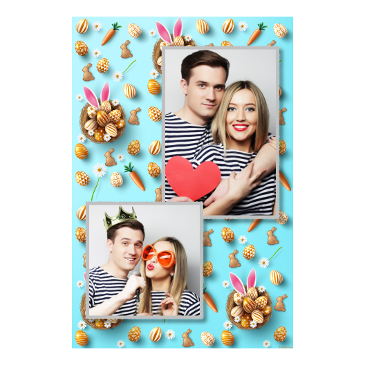 Easter Bunny + easter eggs + 309 silver Easter Bunny + easter eggs + 309 silver