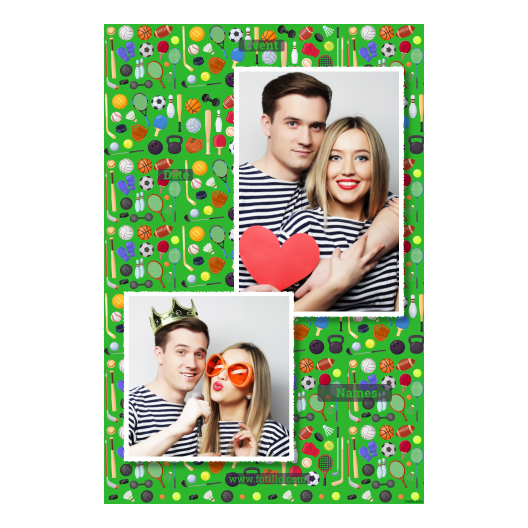 Dzień sportu + wyposażenie + 309 biały z tekstem Dzień sportu + wyposażenie + 309 biały z tekstem