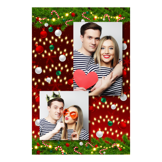 Ozdoby świąteczne + kwiaty i bombki + 309 brak ramki Ozdoby świąteczne + kwiaty i bombki + 309 brak ramki