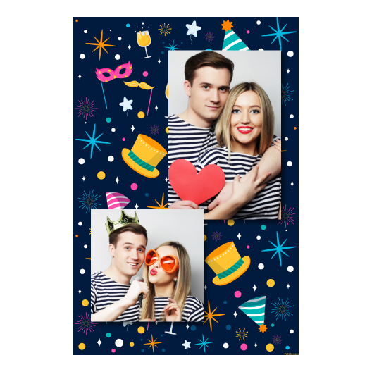 Przyjęcie sylwestrowe + Fajerwerki, gwiazdy + 309 brak ramki Przyjęcie sylwestrowe + Fajerwerki, gwiazdy + 309 brak ramki