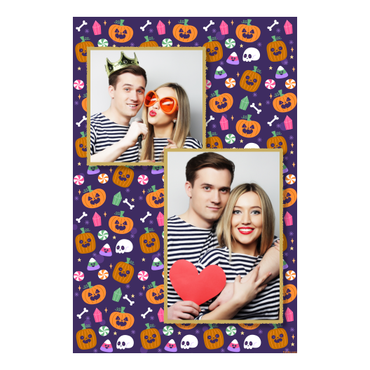 Halloweenowa dynia + kolaż + 310 złoty Halloweenowa dynia + kolaż + 310 złoty