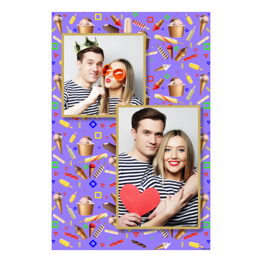 Dzień Lodów + kolaż + 310 złoty Dzień Lodów + kolaż + 310 złoty