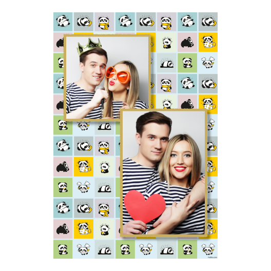 Panda's Day + collage + 310 gold