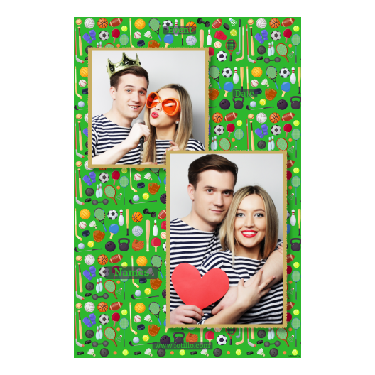 Dzień sportu + wyposażenie + 310 złoty z tekstem Dzień sportu + wyposażenie + 310 złoty z tekstem