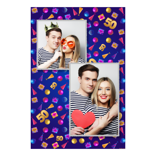 Pięćdziesiątka + balony i prezenty + 310 Pięćdziesiątka + balony i prezenty + 310