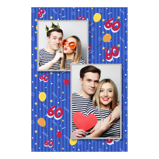 Sześćdziesiątka + balony + 310 Sześćdziesiątka + balony + 310