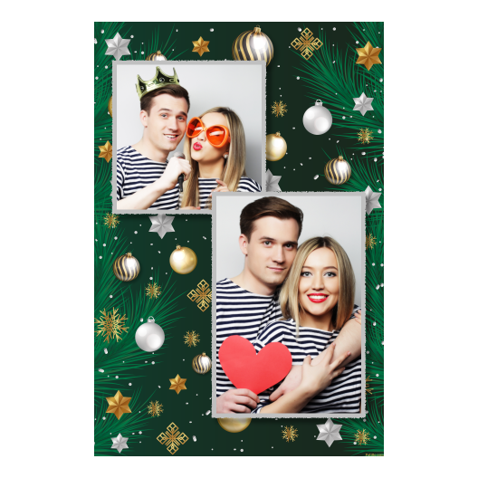 Bożonarodzeniowe gwiazdy + bombki, model 310 Bożonarodzeniowe gwiazdy + bombki, model 310