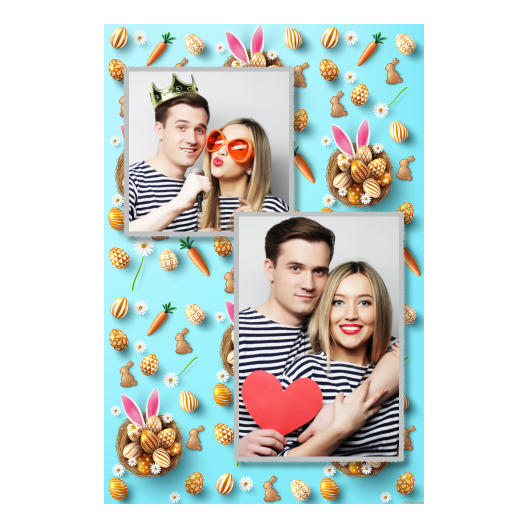 Easter Bunny + easter eggs + 310 silver Easter Bunny + easter eggs + 310 silver