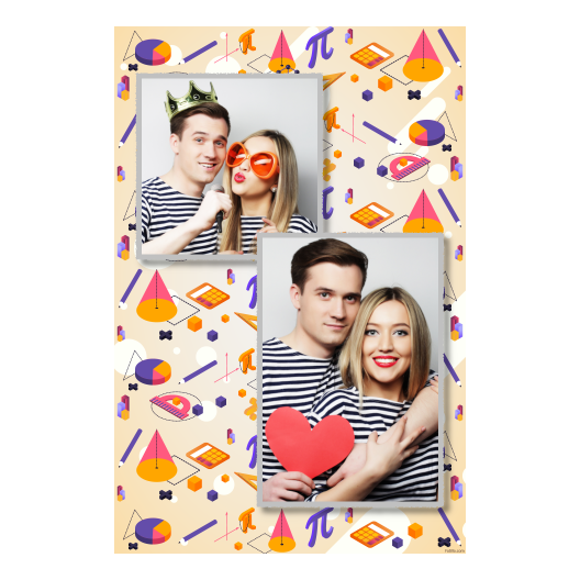 Math Day + collage + 310 silver