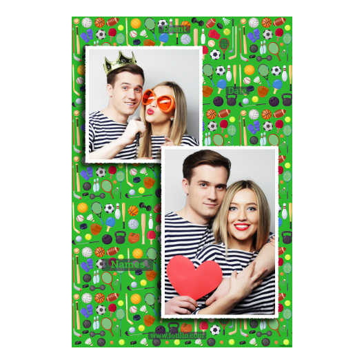 Dzień sportu + wyposażenie + 310 biały z tekstem Dzień sportu + wyposażenie + 310 biały z tekstem