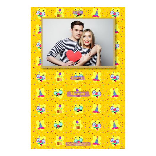 Prima Aprilis + okulary + 311 złoty z tekstem Prima Aprilis + okulary + 311 złoty z tekstem
