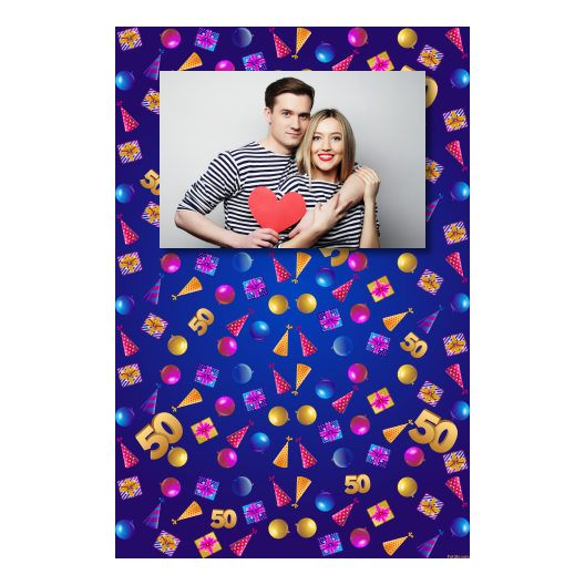 Pięćdziesiątka + balony i prezenty + 311 brak ramki Pięćdziesiątka + balony i prezenty + 311 brak ramki