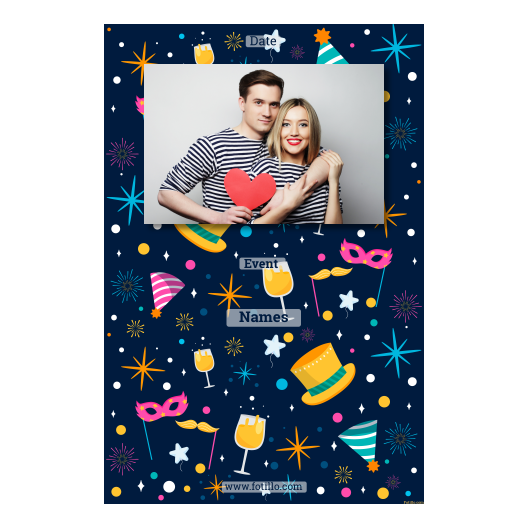 Przyjęcie sylwestrowe + Fajerwerki, gwiazdy + 311 brak ramki z tekstem Przyjęcie sylwestrowe + Fajerwerki, gwiazdy + 311 brak ramki z tekstem