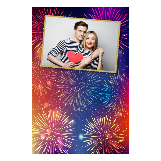 Tło sylwestrowe + fajerwerki + 312 złoty Tło sylwestrowe + fajerwerki + 312 złoty