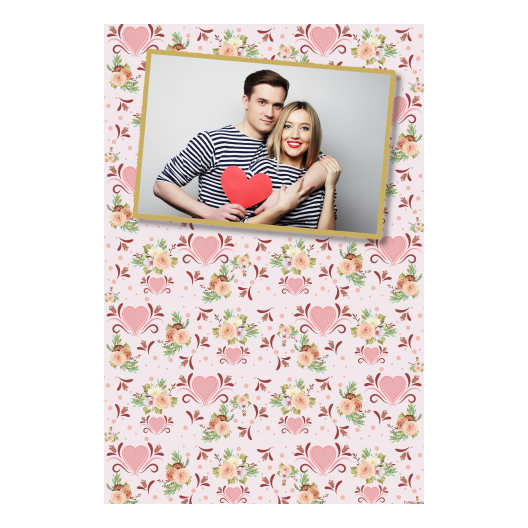 Wesele + kwiaty i serca + 312 złoty Wesele + kwiaty i serca + 312 złoty