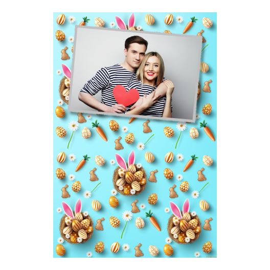 Easter Bunny + easter eggs + 312 silver Easter Bunny + easter eggs + 312 silver