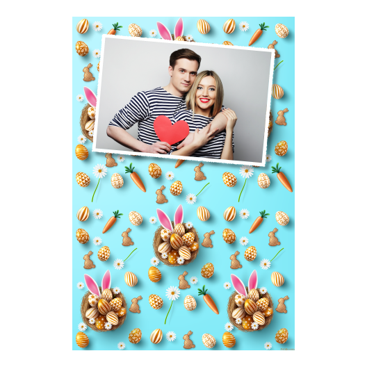 Easter Bunny + easter eggs + 312 white Easter Bunny + easter eggs + 312 white