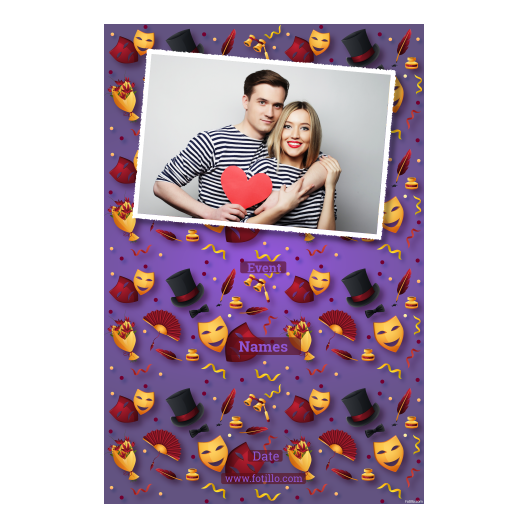 Dzień Teatru + maski + 312 biały z tekstem Dzień Teatru + maski + 312 biały z tekstem