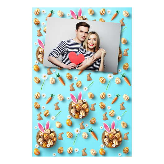 Easter Bunny + easter eggs + 312 no frame Easter Bunny + easter eggs + 312 no frame