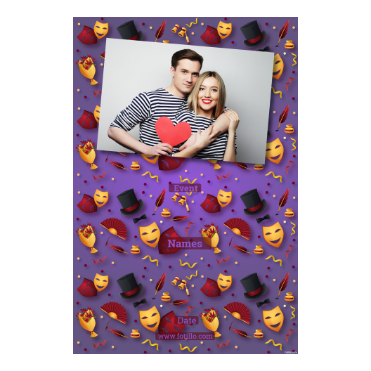 Dzień Teatru + maski + 312 brak ramki z tekstem Dzień Teatru + maski + 312 brak ramki z tekstem