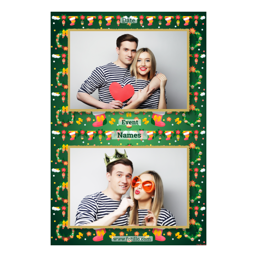 Boże Narodzenie + kwiaty i bombki + 313 złoty z tekstem Boże Narodzenie + kwiaty i bombki + 313 złoty z tekstem