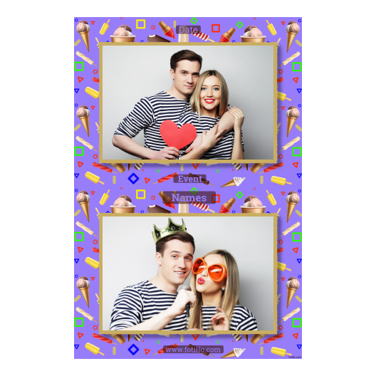 Dzień Lodów + kolaż + 313 złoty z tekstem Dzień Lodów + kolaż + 313 złoty z tekstem