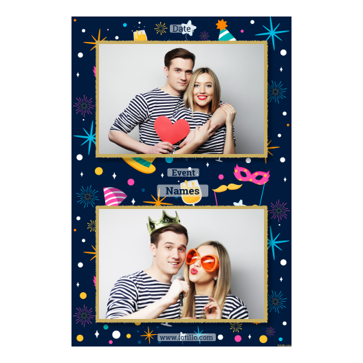 Przyjęcie sylwestrowe + Fajerwerki, gwiazdy + 313 złoty z tekstem Przyjęcie sylwestrowe + Fajerwerki, gwiazdy + 313 złoty z tekstem