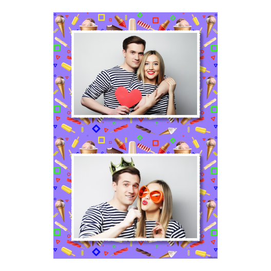 Dzień Lodów + kolaż + 313 biały Dzień Lodów + kolaż + 313 biały