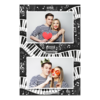 Światowy Dzień Fortepianu + nuty + 313 biały z tekstem Światowy Dzień Fortepianu + nuty + 313 biały z tekstem