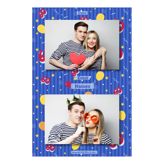 Sześćdziesiątka + balony + 313 brak ramki z tekstem Sześćdziesiątka + balony + 313 brak ramki z tekstem