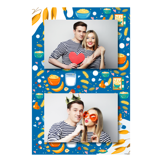 Cereal Day + flakes + model 313 no frame