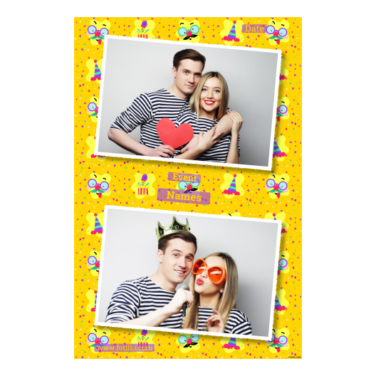 Prima Aprilis + okulary + 314 biały z tekstem Prima Aprilis + okulary + 314 biały z tekstem