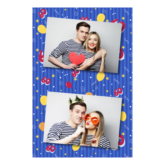 Sześćdziesiątka + balony + 314 brak ramki Sześćdziesiątka + balony + 314 brak ramki