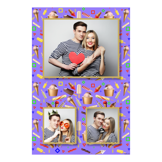 Dzień Lodów + kolaż + 315 złoty Dzień Lodów + kolaż + 315 złoty