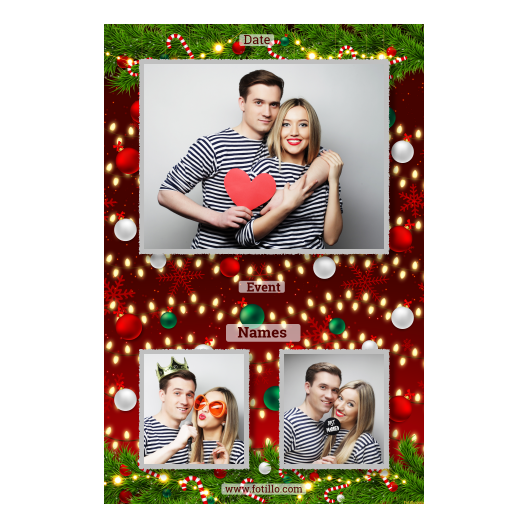 Ozdoby świąteczne + kwiaty i bombki + 315 z tekstem Ozdoby świąteczne + kwiaty i bombki + 315 z tekstem