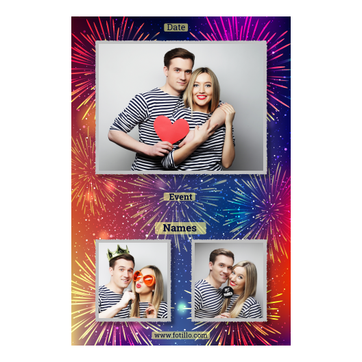 Tło sylwestrowe + fajerwerki + 315 z tekstem Tło sylwestrowe + fajerwerki + 315 z tekstem