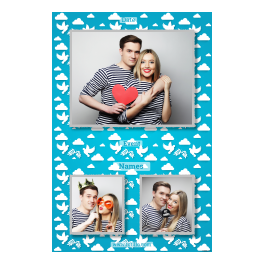 Dzień gołębia + chmury + 315 z tekstem Dzień gołębia + chmury + 315 z tekstem