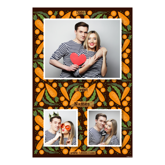 Dzień Marchewki + warzywa + 315 biały z tekstem Dzień Marchewki + warzywa + 315 biały z tekstem