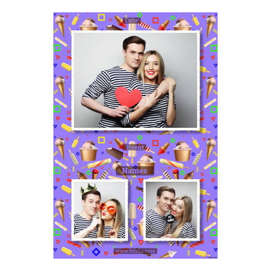 Dzień Lodów + kolaż + 315 biały z tekstem Dzień Lodów + kolaż + 315 biały z tekstem