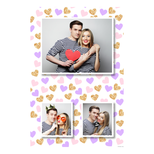 Miłość + serduszka + 315 biały Miłość + serduszka + 315 biały