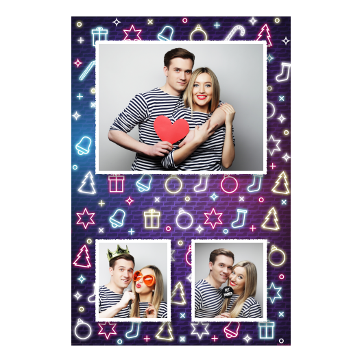 Przyjęcie sylwestrowe + Prezenty, dzwonki, choinka + 315 biały Przyjęcie sylwestrowe + Prezenty, dzwonki, choinka + 315 biały