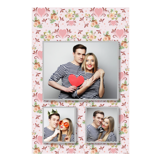 Wesele + kwiaty i serca + 316