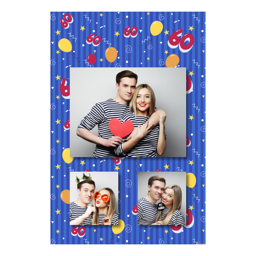 Sześćdziesiątka + balony + 316 brak ramki Sześćdziesiątka + balony + 316 brak ramki