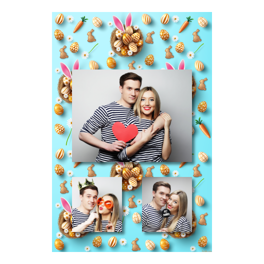 Easter Bunny + easter eggs + 316 no frame Easter Bunny + easter eggs + 316 no frame