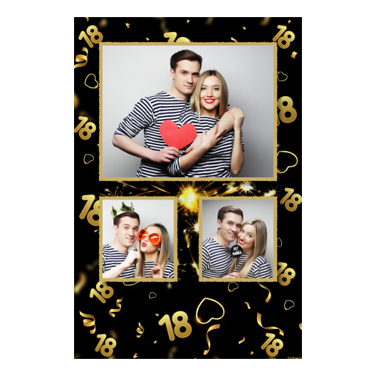 18th Birthday Party + 18 + 317 gold 18th Birthday Party + 18 + 317 gold