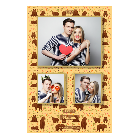 Grizli + niedźwiedzie + 317 złoty z tekstem Grizli + niedźwiedzie + 317 złoty z tekstem