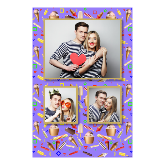 Dzień Lodów + kolaż + 317 złoty Dzień Lodów + kolaż + 317 złoty