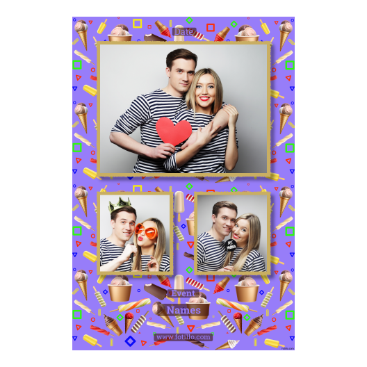 Dzień Lodów + kolaż + 317 złoty z tekstem Dzień Lodów + kolaż + 317 złoty z tekstem