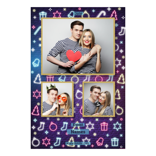 Przyjęcie sylwestrowe + Prezenty, dzwonki, choinka + 317 złoty z tekstem Przyjęcie sylwestrowe + Prezenty, dzwonki, choinka + 317 złoty z tekstem