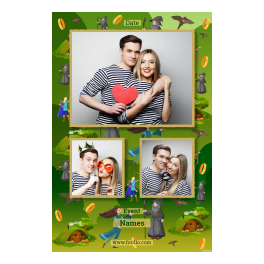 Dzień Czytania Tolkiena + Wizards, elfy. + 317 złoty z tekstem Dzień Czytania Tolkiena + Wizards, elfy. + 317 złoty z tekstem